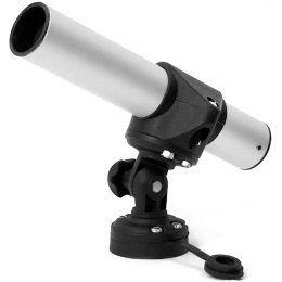 Держатель спиннинга сквозной на палубу быстросъемный, алюминий (030624T)